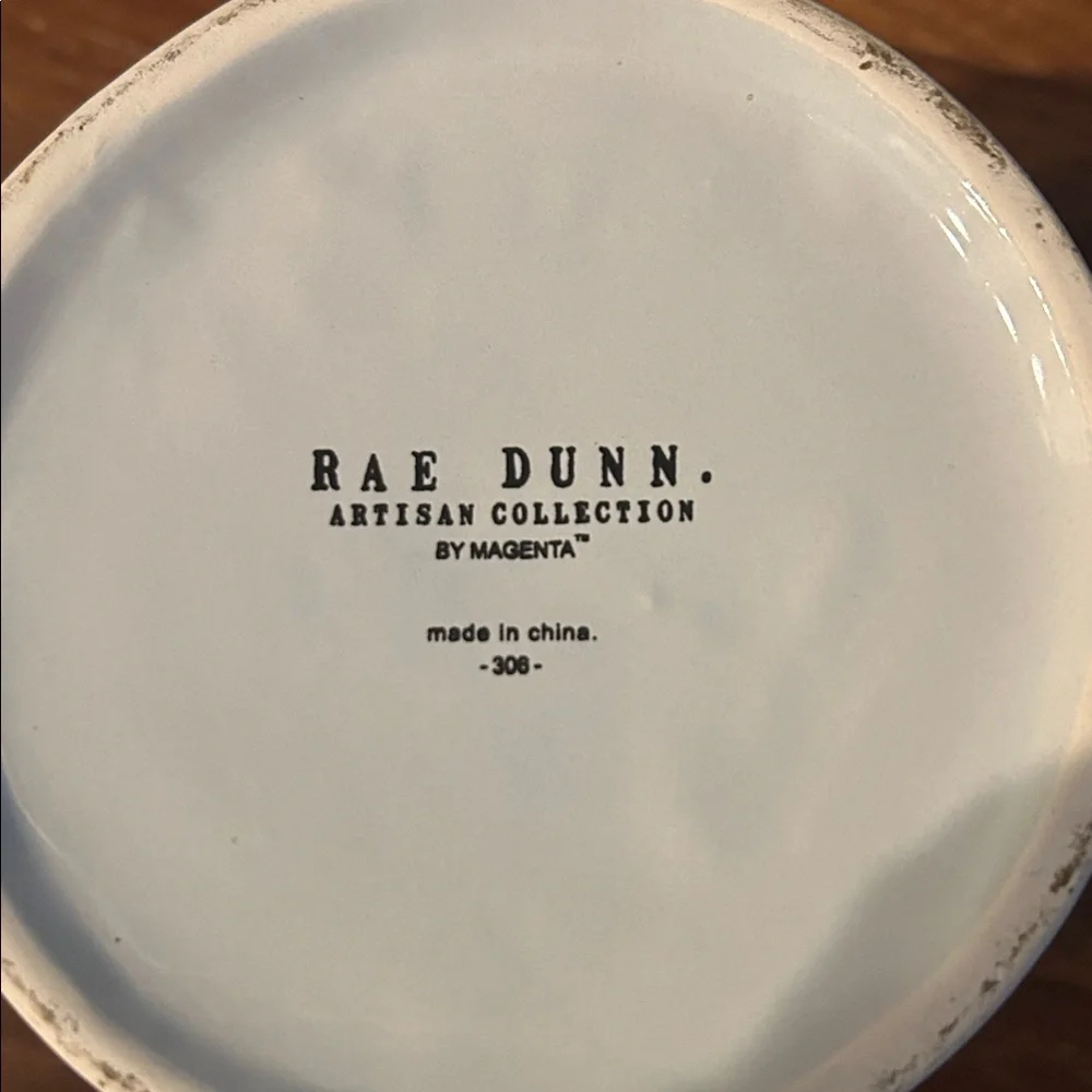 Rae Dunn Cosmetic Gadget Ceramic Jar - NWOT
